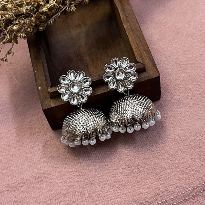 Kundan Lightweight Jhumkas