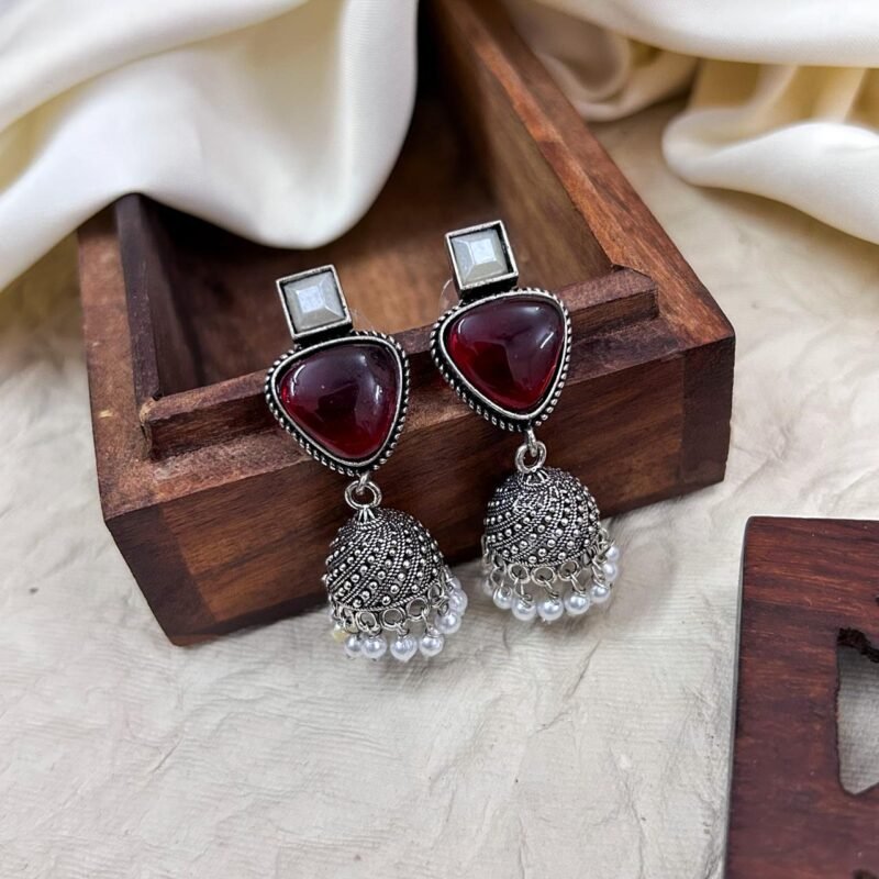 Trikon Jhumkas - Image 6