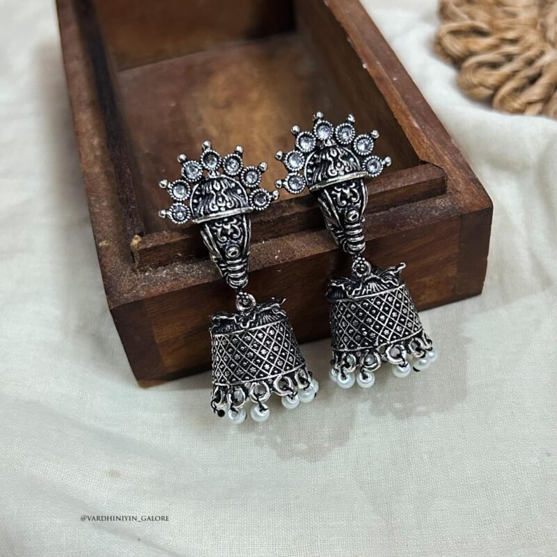 Ganpati Bappa Morya Jhumkas