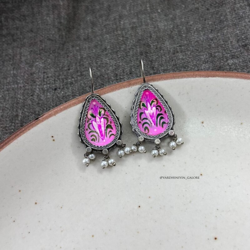 Shruvi Tanjore Handpainted Hooks - Image 2