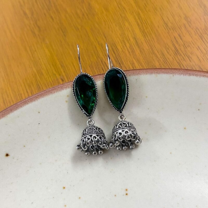 Aarirai Hookstyle Jhumkas - Image 3