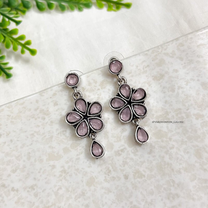 Hiranya Floral Studs - Image 2