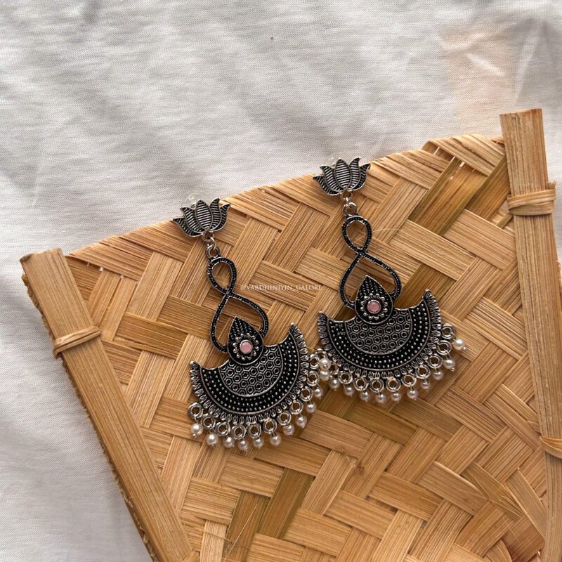 Iravati Lotus Danglers - Image 7