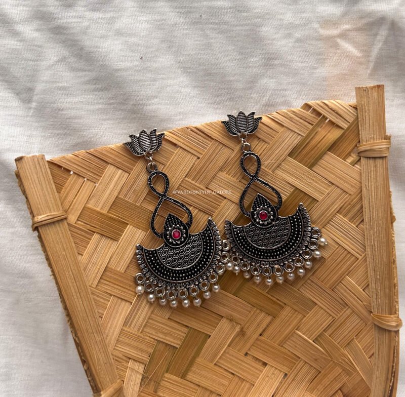 Iravati Lotus Danglers - Image 5