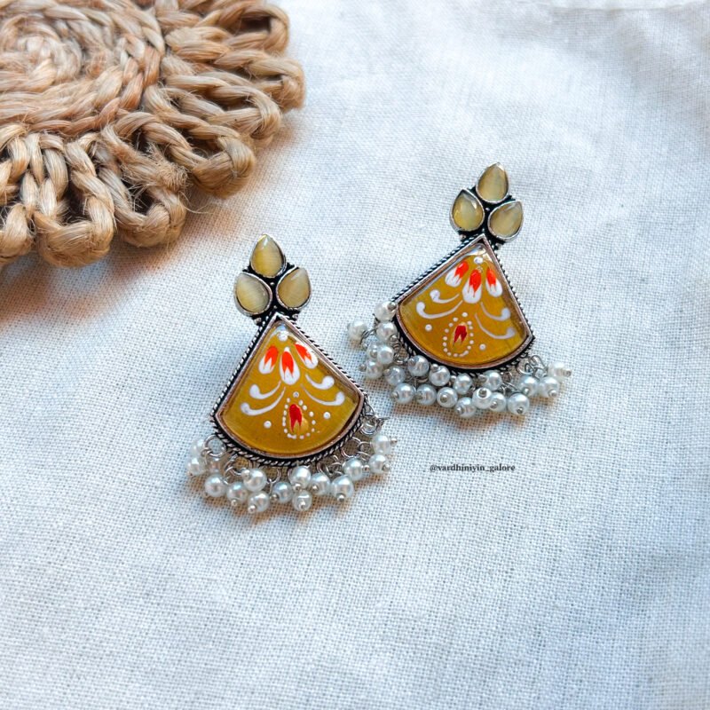 Gohar - Handpainted Danglers - Image 4