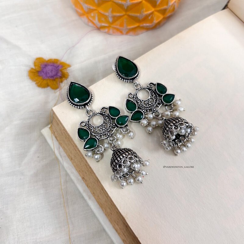 Melati Long Jhumkas - Image 5
