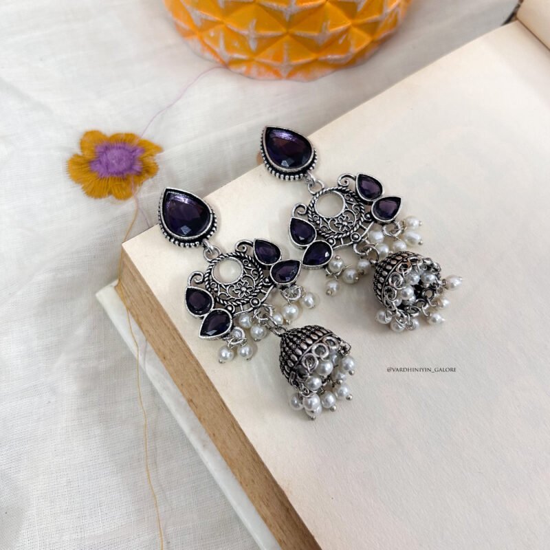 Melati Long Jhumkas - Image 7