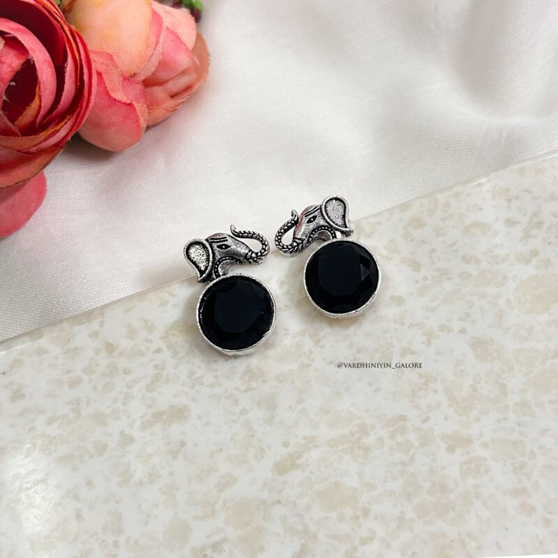 Bella - Ancient Haathi Studs - Image 2
