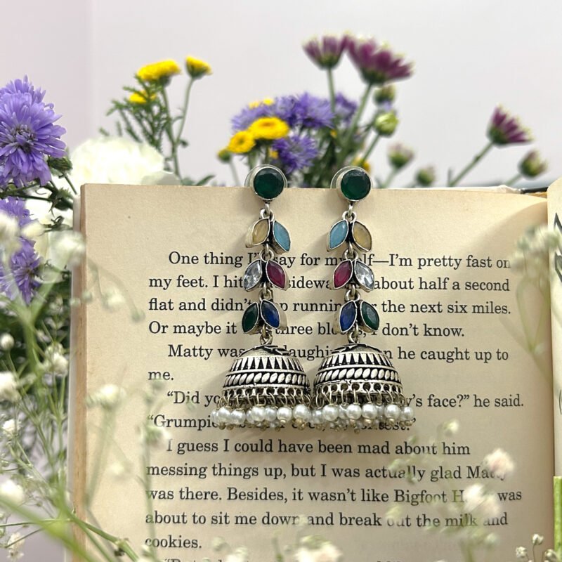 Uttara Multi Layer Long Jhumkas
