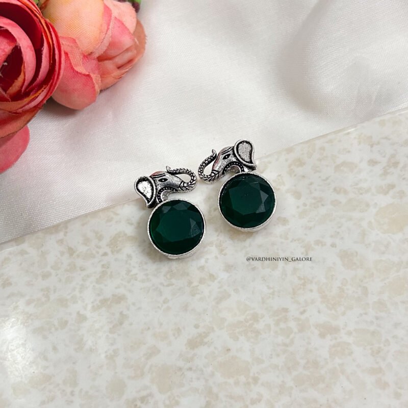 Bella - Ancient Haathi Studs - Image 4