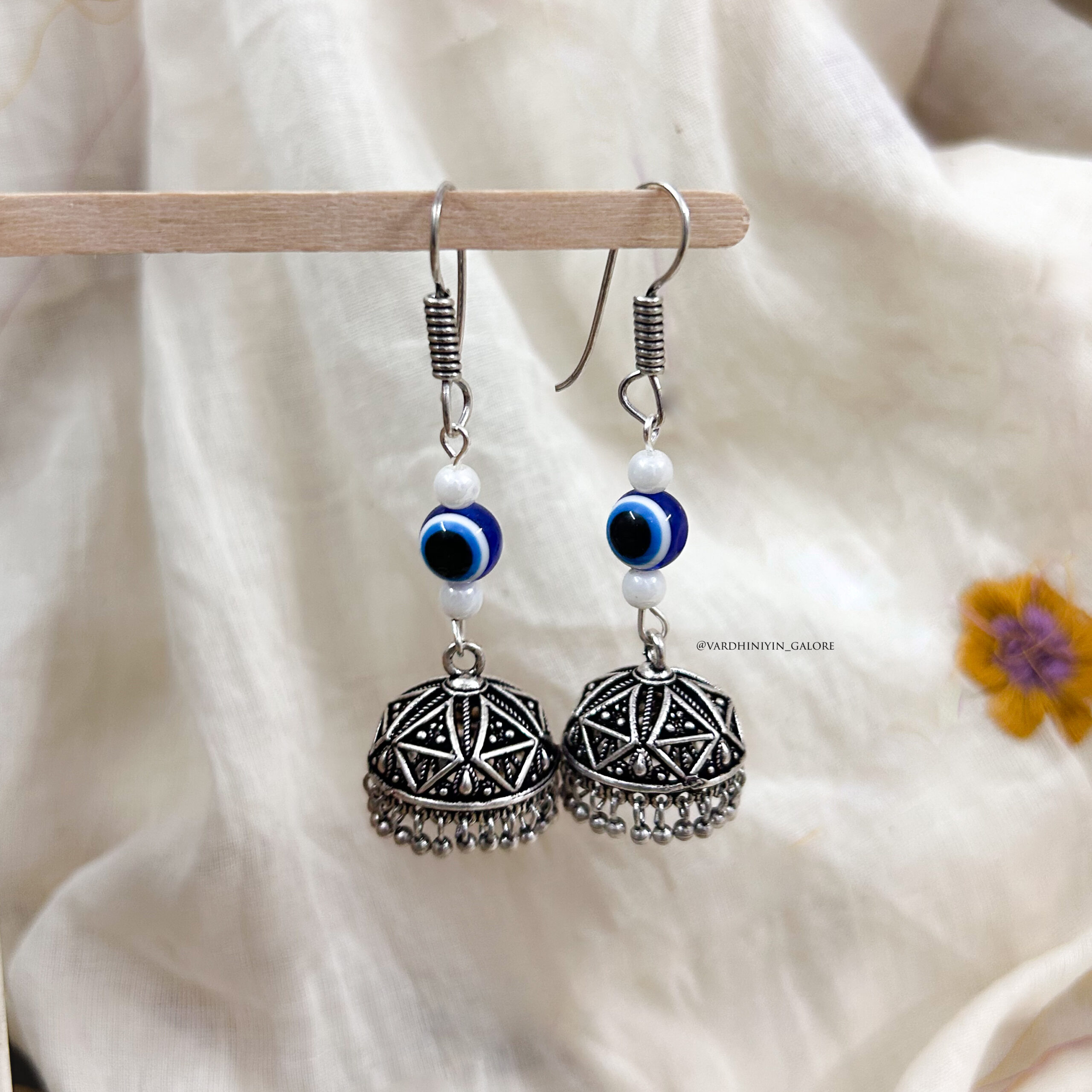 Evil Eye Jhumkas