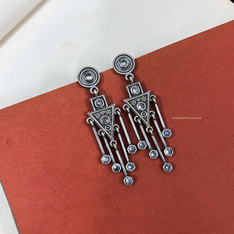 Chaitali Silverlookalike Danglers