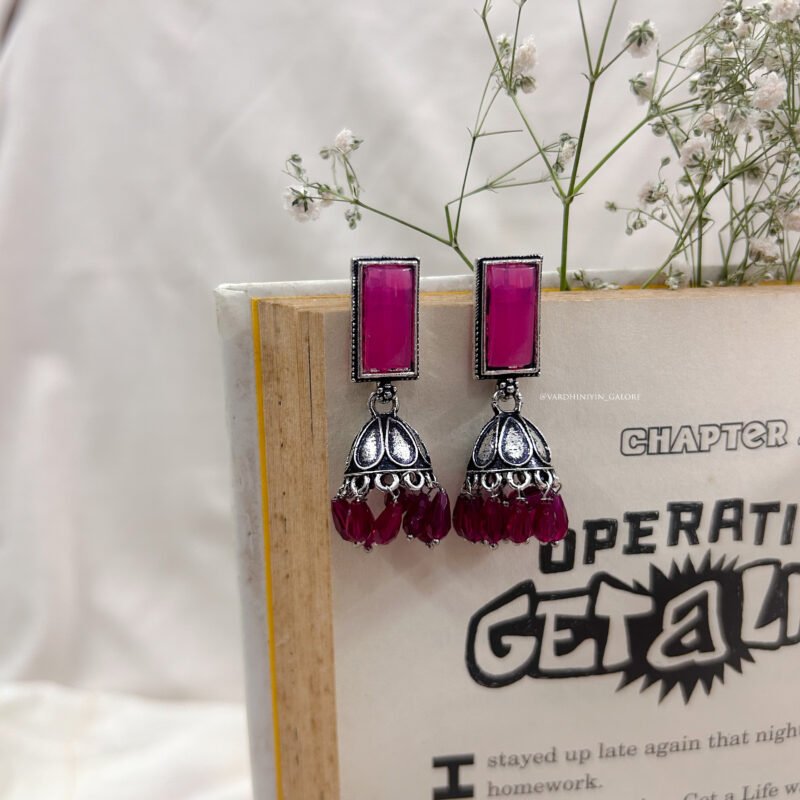 Tikki Rectangular Jhumkas