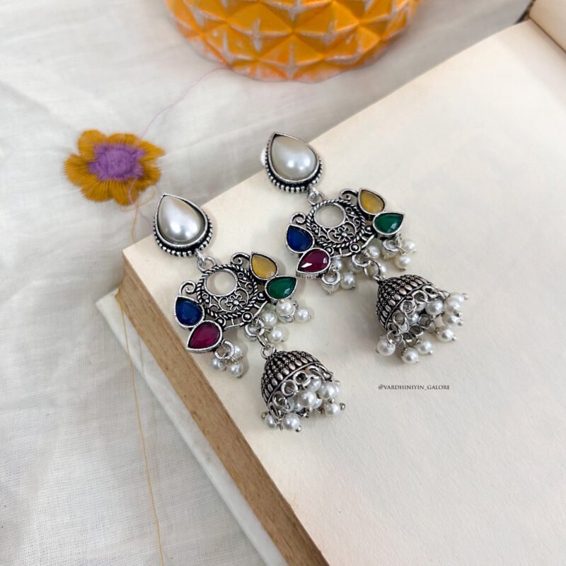 Melati Long Jhumkas - Image 4