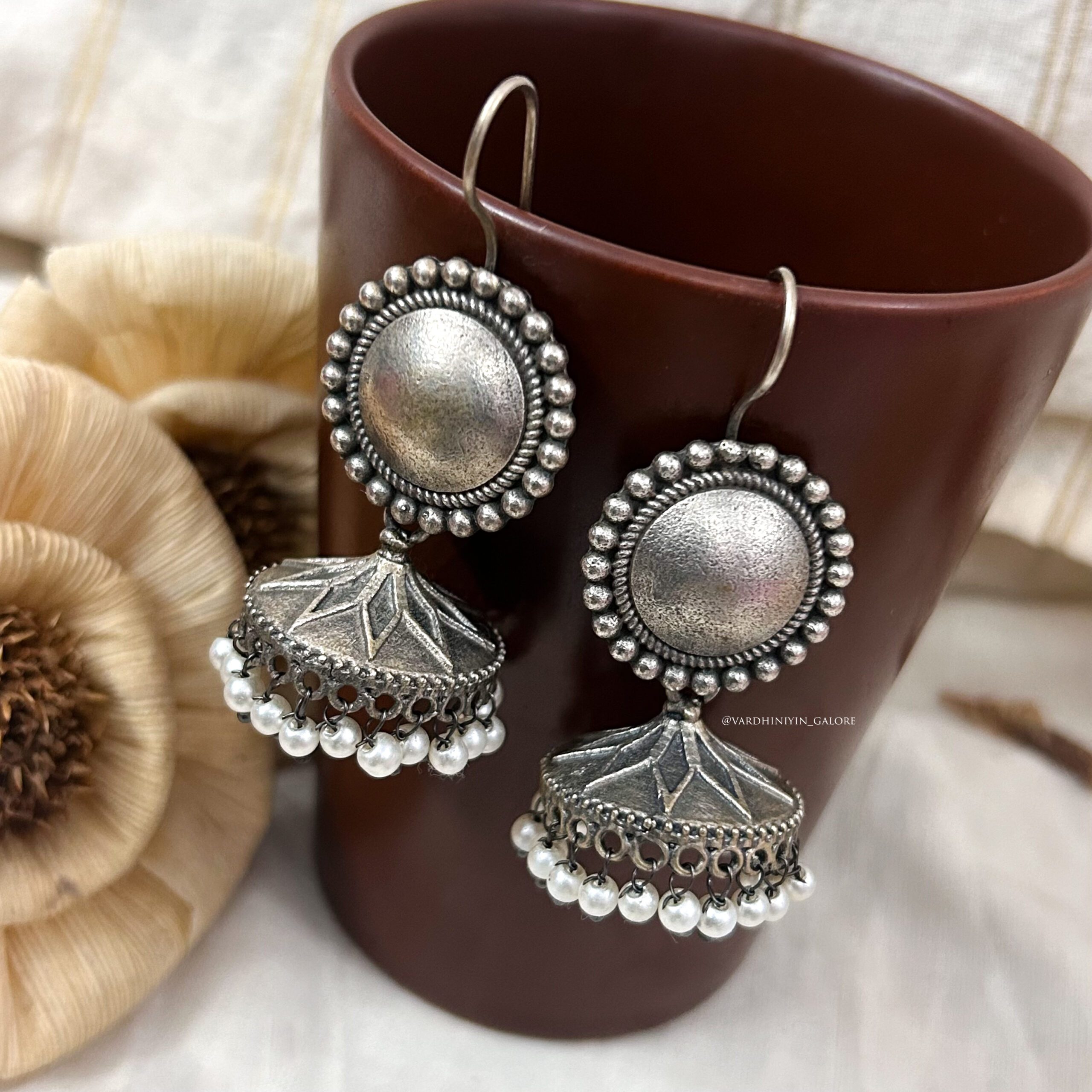 Firoza SLA Jhumkas - Image 3