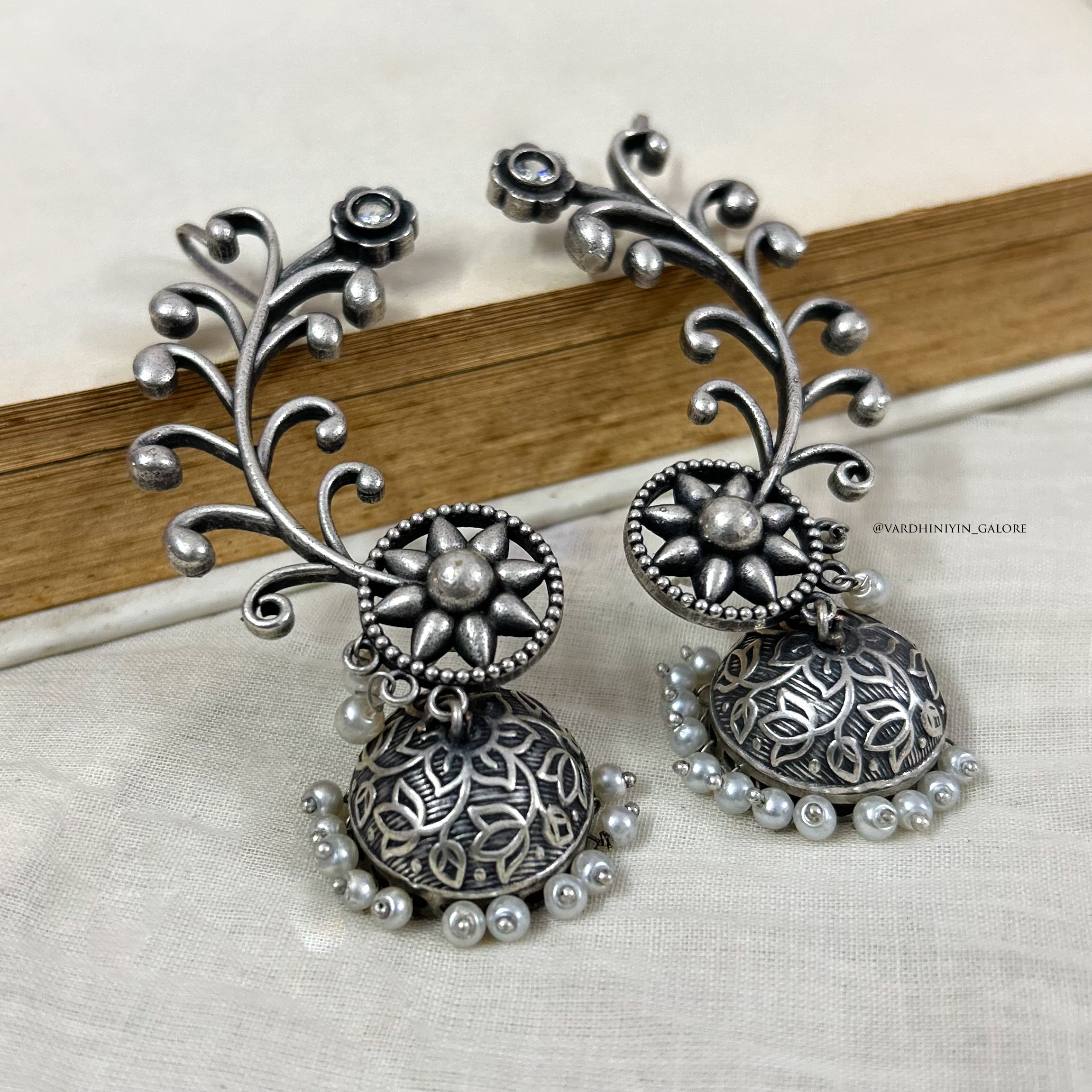 Deepti Brass Earcuffs - Image 2