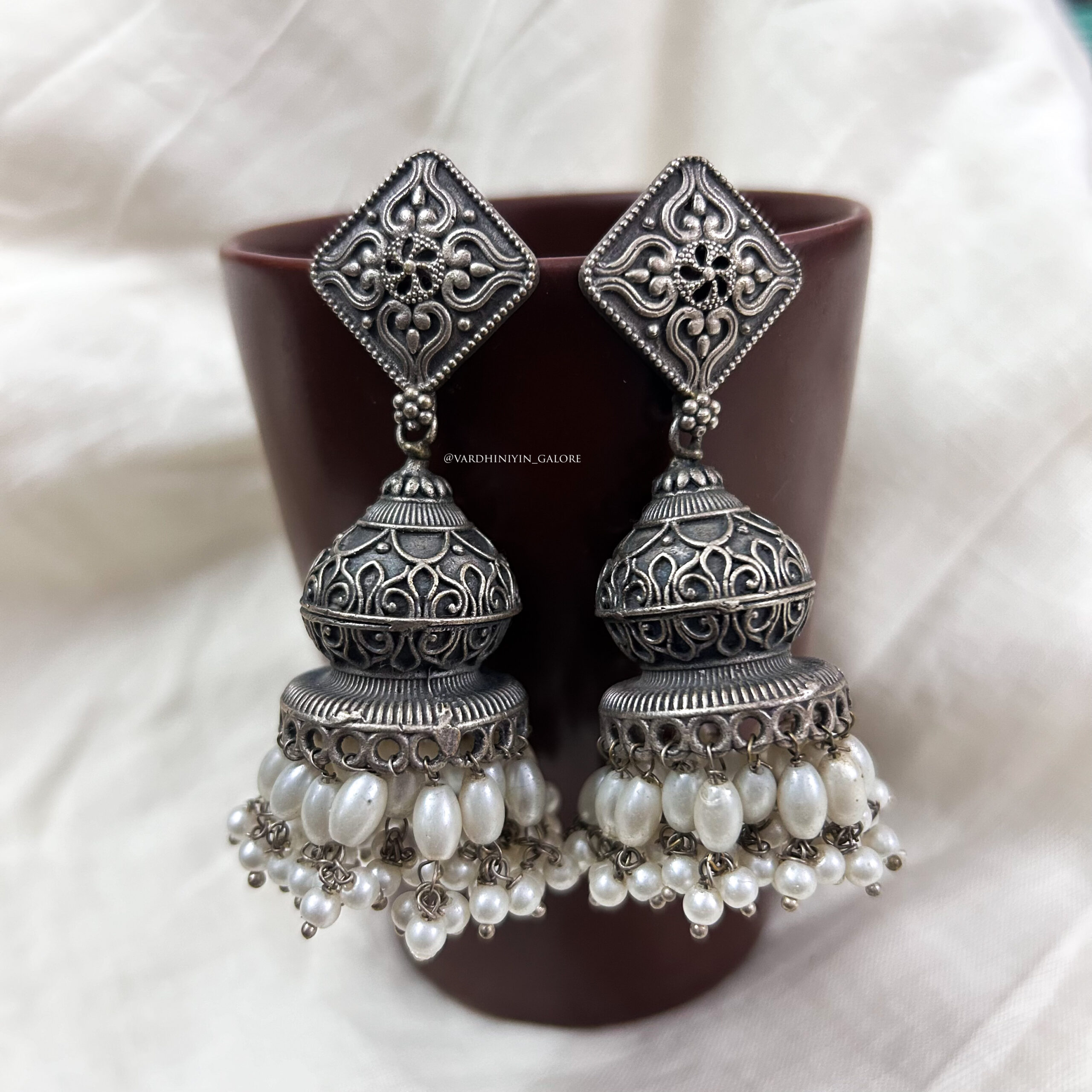 Mughal Stack SLA Jhumkas