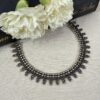 Aardra Silver Oxy Chocker