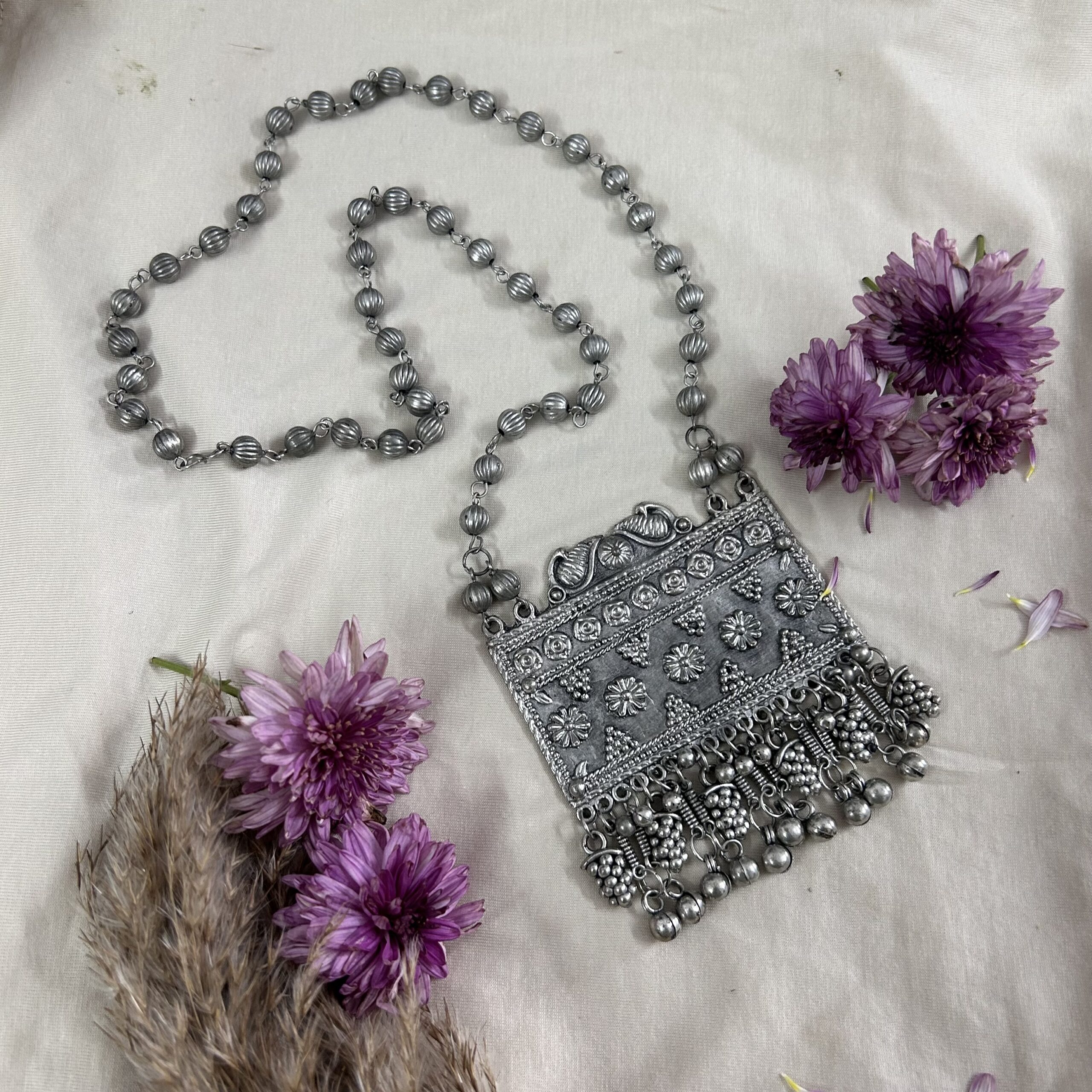 Kadambari Brass Necklace
